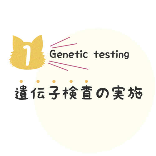 遺伝子検査の実施
